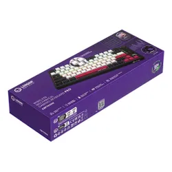 Klawiatura LORGAR KBP7075W Czarno-czerwony