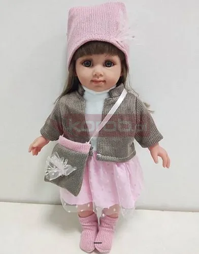 Lalka w zimowym ubranku 35cm