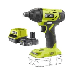 Piła szablasta RYOBI R18RS-0 + Akumulator RYOBI ONE+ RC18120-120 2Ah 18V + ładowarka