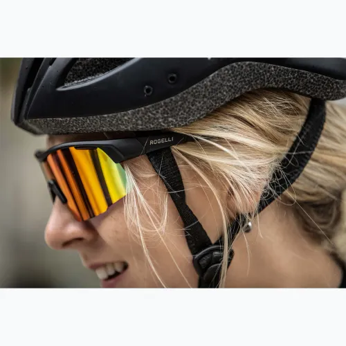 Okulary przeciwsłoneczne Rogelli Pulse black/yellow/clear