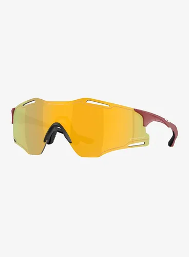Okulary przeciwsłoneczne Oakley Cybr Zero - matte iron red/prizm 24k