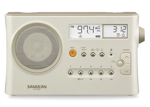 Radioodbiornik Sangean PR-D4BT Radio FM Bluetooth Kremowy