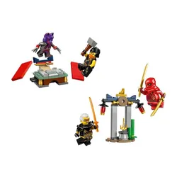 LEGO Ninjago 30650 Bitwa Kaia i Raptona w świątyni & Turniejowy teren szkoleniowy