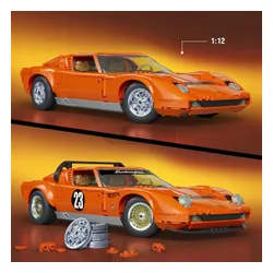 MATTEL BRICK SHOP HOT WHEELS ELITE SERIES ’71 Lamborghini Miura P400 SV JHF61