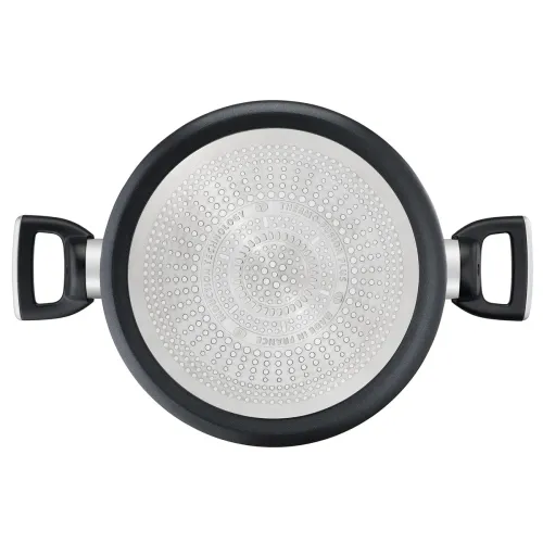 TEFAL Unlimited 5 l czarny - garnek aluminiowy z pokrywką