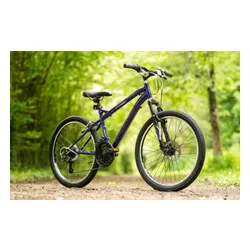 Rower dziecięcy HUFFY Extent 24 cali dla chłopca Fioletowy