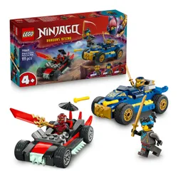 Lego Ninjago Klocki Zestaw 71840 Pojedynek Wyścigowy Rogue Drix 3 Figurki