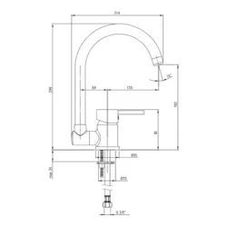 Bateria DEANTE Aster BCA 061M Chrom