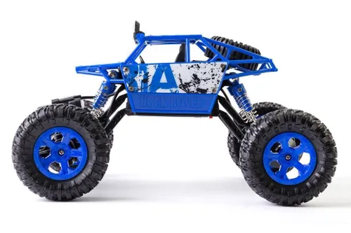 Duży Monster Truck zdalnie sterowany niebieski