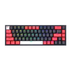 Klawiatura mechaniczna Redragon K631 Pro Castor Red Switch Czarno- czerwony