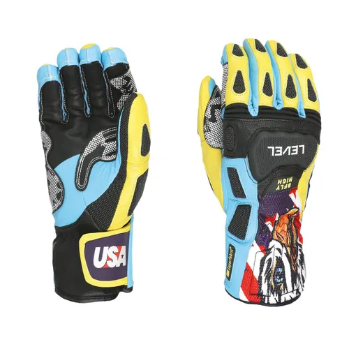 Rękawice narciarskie Level SQ CF black/yellow