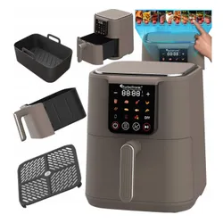 Air Fryer Frytkownica beztłuszczowa TURBOTRONIC TT-AF250 Beżowy 6l 12 automatycznych programów