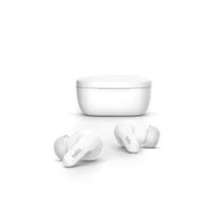 Słuchawki bezprzewodowe Belkin SoundForm Flow Dokanałowe Bluetooth 5.2 Biały
