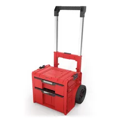 Skrzynka narzędziowa QBRICK System PRO Cart 2.0 Plus Drawer 2 Red Ultra HD Custom