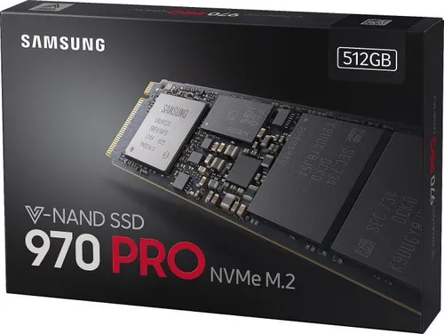 Samsung 970 Pro 512 GB Katı Hal Sürücüsü M. 2 2280 PCI-E x4 Gen3 NVMe (MZ-V7P512BW)