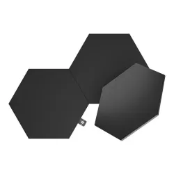 Panel LED Nanoleaf Shapes Black Hexagons Expansion Pack 3szt