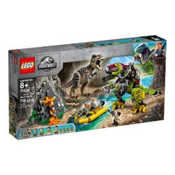 Конструктор Lego 75938 Jurassic World - Бой тираннозавра и робота-динозавра