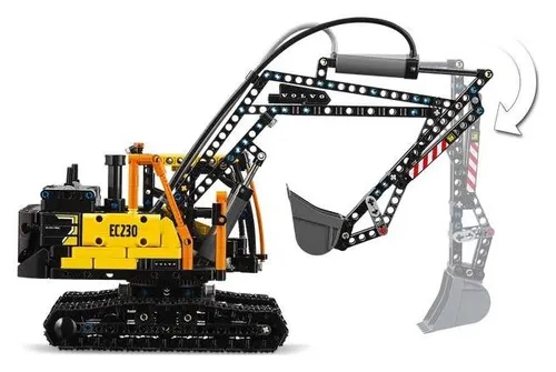 LEGO Technic 42175 грузовик Volvo FMX и экскаватор EC230 Electric