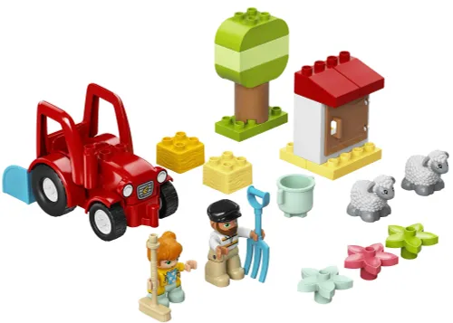 LEGO DUPLO Traktor i zwierzęta gospodarskie 10950