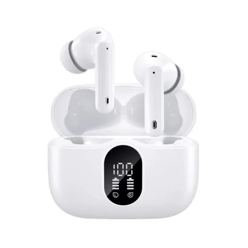 Słuchawki bezprzewodowe Manta TWS Rytmo PRO Bluetooth 5.3 Biały