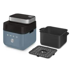 Air Fryer Frytkownica beztłuszczowa SMEG AFC01SBMEU 7l z okienkiem do obserwacji postępów gotowania
