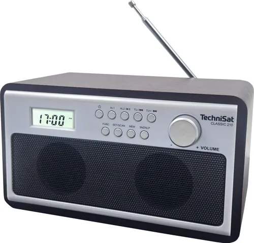 Radioodbiornik TechniSat Classic 210 Radio FM Bluetooth Wenge