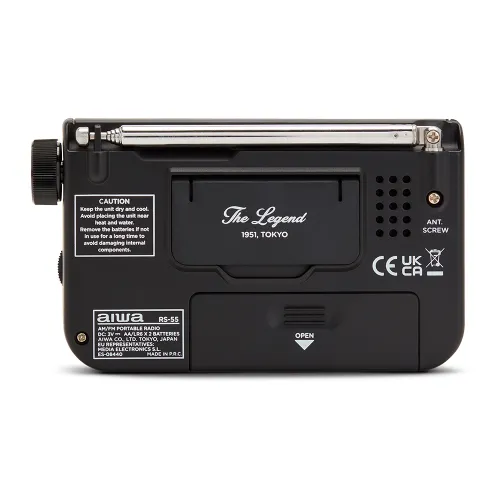 Radioodbiornik Aiwa RS-55/BK Radio FM Czarny