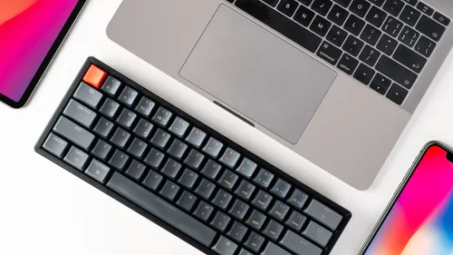 Klawiatura KEYCHRON K12-J3 Wireless Gateron G Pro Brown RGB Czarno-szary