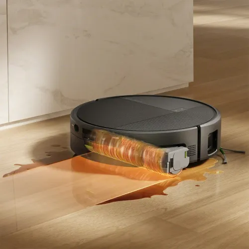 Robot sprzątający iRobot Roomba 675 Combo Czarny Funkcja mopowania Stacja oczyszczająca Tworzenie mapy pomieszczenia 63dB