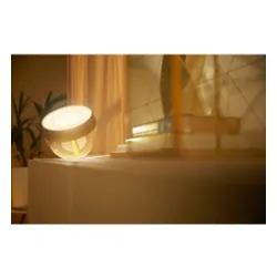 Lampa biurkowa Philips Hue White and Colour Ambiance Iris złoty