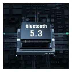 Słuchawki bezprzewodowe USAMS Rhymbo TWS Douszne Bluetooth 5.3 Beżowy