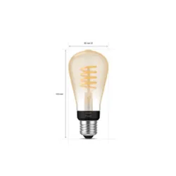 Żarówka LED Philips Hue White Ambiance Filament Edison E27 1 szt.