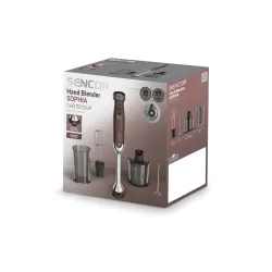 Blender Sencor SHB 5612WP 1500W Rozdrabniacz Końcówka do ubijania Spieniacz do mleka