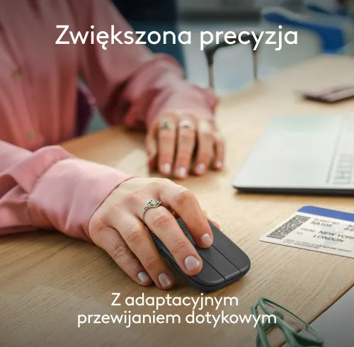Myszka Logitech Mobi Fold Grafitowy
