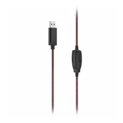 Słuchawki bezprzewodowe z mikrofonem Hama HS-USB400 Nauszne Czarny