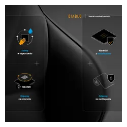 Fotel DIABLO CHAIRS X-One 2.0 Prime Czarny