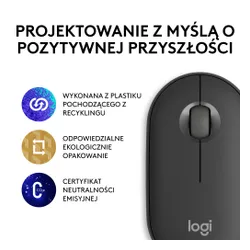 Myszka Logitech Pebble 2 Grafitowy