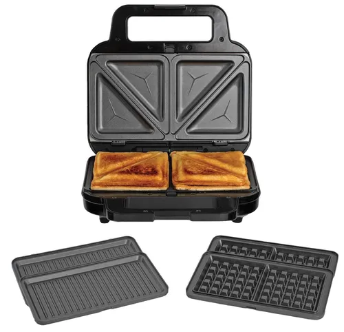 Opiekacz Breville VST098X 3w1 Trójkąty Gofry Panini 900W