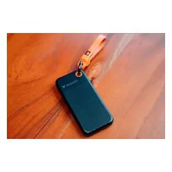 Dysk VERBATIM Pocket 128GB SSD Czarno-pomarańczowy