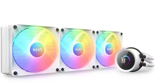 Chłodzenie NZXT Kraken 360 LCD RGB Biały