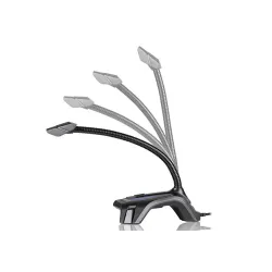 Mikrofon Tracer Gamezone Gamer LED USB Przewodowy Pojemnościowy Czarny