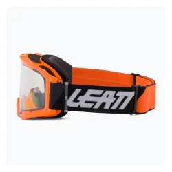 Велосипедные очки Leatt Velocity 4.5 неоновый оранжевый/прозрачный