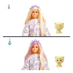 Lalka Barbie Cutie Reveal Lew Słodkie stylizacje HKR06