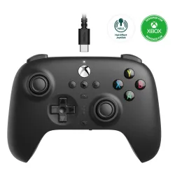 Pad 8BitDo Ultimate Wired Hall Effect do PC, Xbox Series X/S, Xbox One Przewodowy Czarny