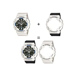 Casio Zegarek SET GA-100B-7AER + BEZEL 10395292 + PASEK 10347688