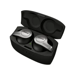 Słuchawki bezprzewodowe Jabra Elite 65t Dokanałowe Bluetooth 5.0 Titanium black