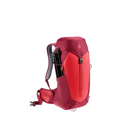 Plecak z siatką dystansową Deuter AC Lite 24 - cherry/masala