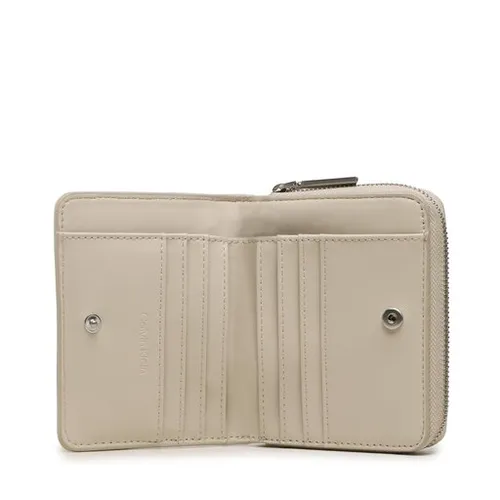 Маленький женский кошелек Calvin Klein CK Must Wallet с клапаном Md-Emb Mn K60K610950 PEA