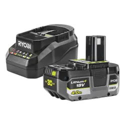 Akumulator RYOBI RC18120B-140X + Ładowarka