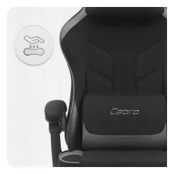 Fotel CABRO C504 Czarno-szary